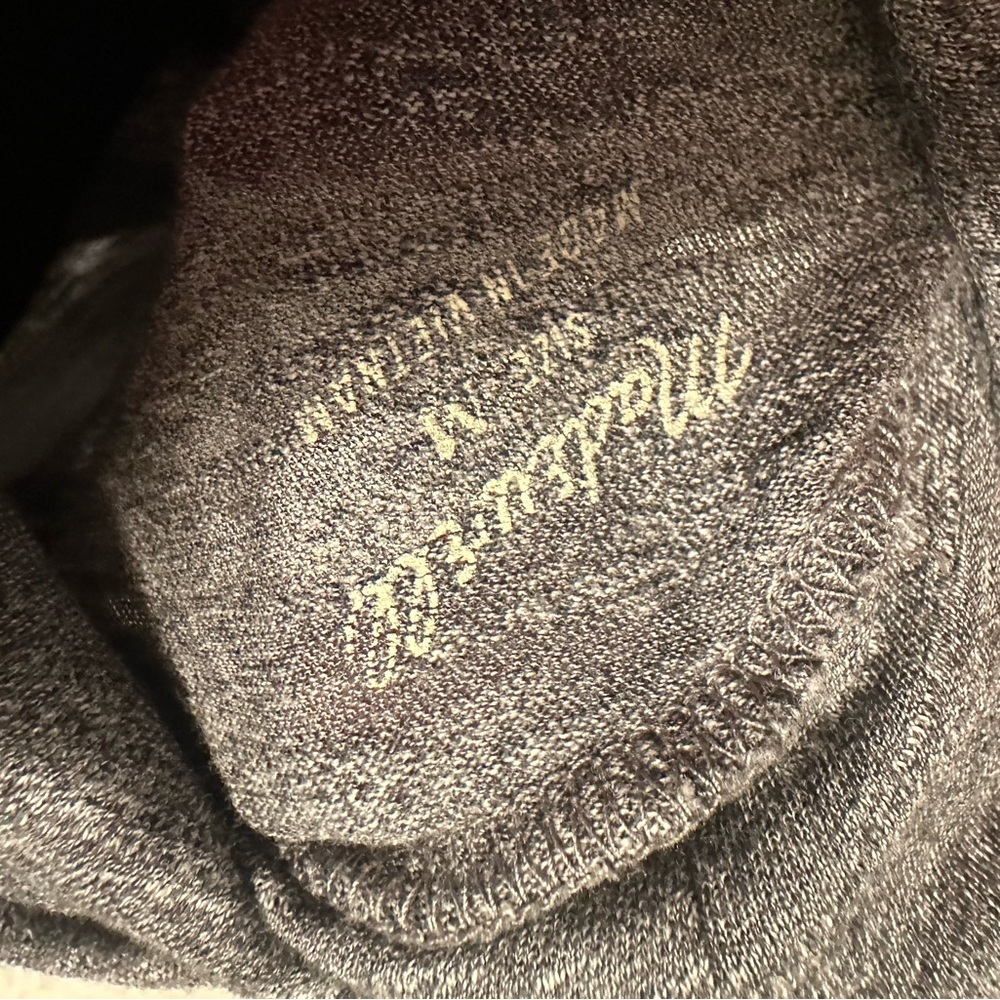 Madewell Heather Gray Turtleneck - Picture 3 of 3